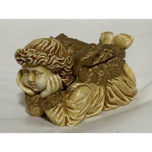 Vintage Harmony Kingdom “Bon Enfant” Trinket Box Figurine